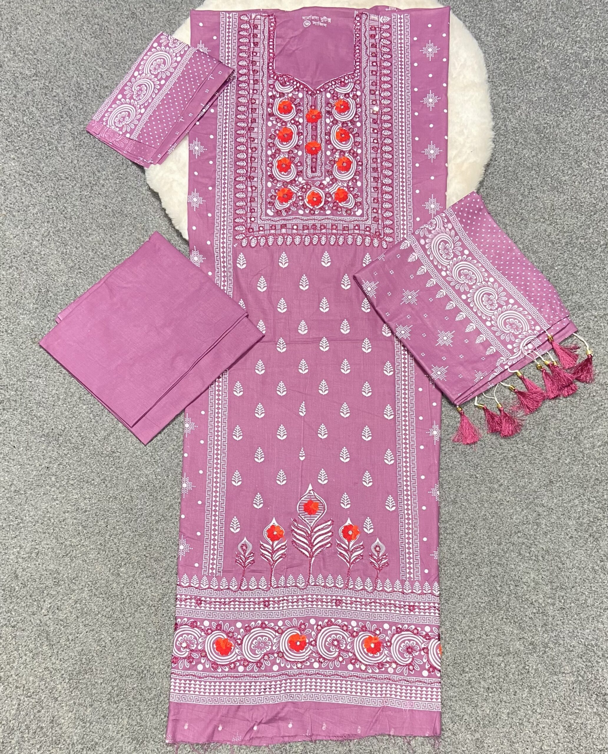 Colour hot pink price 600 Women's Three Piece Hot Pink - Image 1