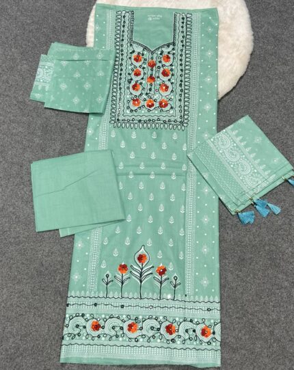 Women's Three Piece Paste Green