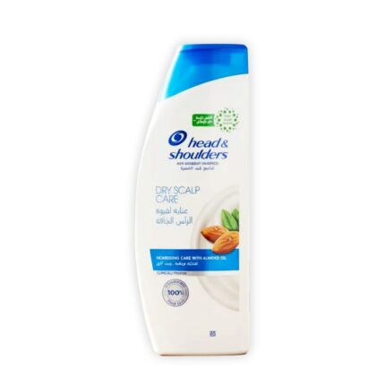 Head & Shoulders dry scalp care anti Dandruff shampoo, nourishing care with almond oil, 400 ml (Manufactured in Dubai)