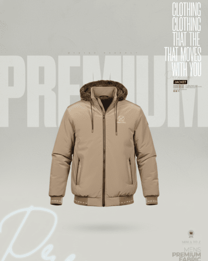 Men’s Winter Jacket. (Coffee)
